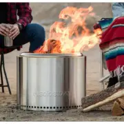 Bonfire Portable Outdoor Stainless Steel Wood Burning Fire Pit 19.5 In. X 14 In.