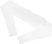 [HONMEET] Sun Protection Shawl Sleeves Decoration Sunbed Goggles Glove Womens Arm Covers Fleece Lined Leggings Women Sunbed Stickers Shawls Waterproof UV Wool Eye for Sunbeds Polyester White