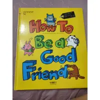 在飛比找蝦皮購物優惠-韓國出版 英文繪本How to be a good frie