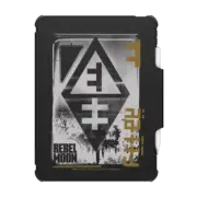 iPad Pro 11-inch (3rd/4th gen) Impact Folio Case Rebel Moon Badge iPad Case