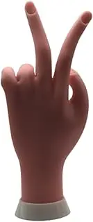 Dickly Fake Mannequin Hand Practice Tool, Training Hand Tool, Practice Nail Tips Art Trainer, Practice Model Props, Bendable