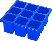 Generic Storage Box for Car Towels and Cleaning Cloths, Blue