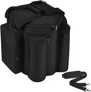 Carrying Case Portable Bag Travelling Case Compatible with Bose S1 Pro+ / S1 Pro Portable Bluetooth Speaker and Microphone (Black)