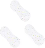 Abaodam 75pcs Boy Girl Cloth Diapers Peanut Shaped Water Absorbent Nappy Liners Breathable Cloth Diapers for Boy Girl -s Pattern