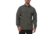 King Gee Mens Workcool Vented Work Shirt K14033 - Green