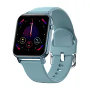 Smart Watch 31 Sports Modes Blood Oxygen 24h Heart Rate Monitor IP68 Waterproof Smartwatch IML+ Metal Case - Blue