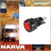 Narva 24 Volt Red LED Pilot Lamp with push on terminal Blister Pack