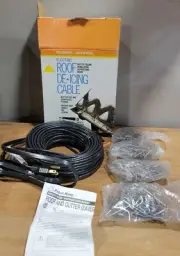 Frost King 100’ Ft Electric De-Icing Cable RC100 Roof &Gutter NIB New Winter Dam