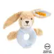 STEIFF德國金耳釦泰迪熊 - Hoppi Rabbit 藍色小兔子(嬰幼兒手搖鈴)