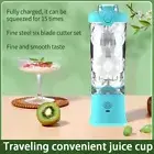 600ML Portable Blender Electric Juicers Fruit Mixers 4000MAh USB7024