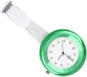 [WOFASHPURET] Chic Green Nurse Fob Watch Portable Pocket Watch for Doctors Nurses Quartz Movement Stylish Design Birthdays Mother Day
