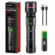 Flashlights Rechargeable 2000 High Lumens Super Bright LED Flashlight