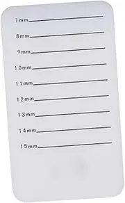 minkissy Lash Extension Accessories Acrylic Lash Platform Glue Board Gasket Easy to Use for Beauty Salons Home