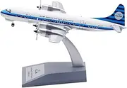 Pre-Built Model Aircraft for KLM Lockheed L-188 PH-LLC Diecast Airplane Model 1:200 Scale – 15cm Finished Aircraft Replica Miniature Airplane Model