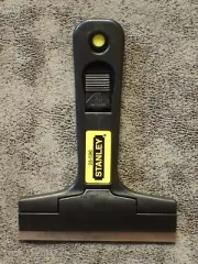 NEW (BOX of 10) 28-596 STANLEY 4" Glass & Tile Scraper, Quick Release Blade SH-8