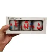 IKEA Vinterfest x Paul Machado 604.322.18 Unscented Candles 3pk New