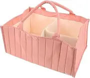 BESPORTBLE Elegant Diaper Bag for Mom Large Storage Space Dividers Portable Nursery Caddy Diaper Organizer for Newborns