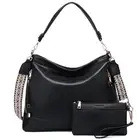 Hobo Bag for Women, Vegan Leather Crossbody Purse and Wallet Set Top-handle H...