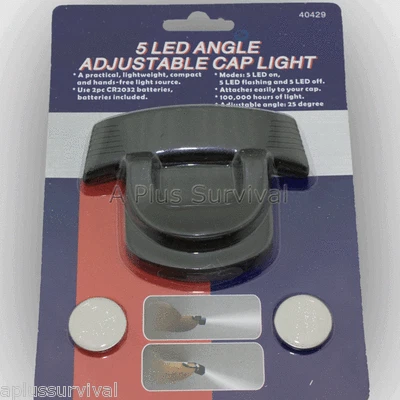 Clip on LED Light for Hats