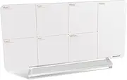 Desktop Whiteboard 12" x 6" Desktop Weekly Planner Whiteboard-Dry Erase Board-Portable Dry Erase Calendar to Do List White Board