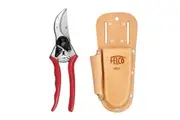 Genuine Felco Model 2 secateurs and Leather Plus holster bundle