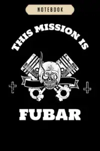 在飛比找博客來優惠-Notebook: Fubar funny military