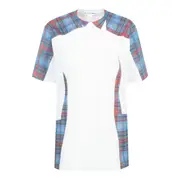 [COMME des GARCONS SHIRT] Cotton Jersey Plain With Check Tee