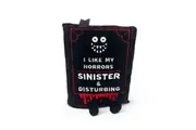Punchkins Horror Book Novelty Plush Toy Book-Themed Plushie 18cm Black 8y+