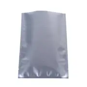 100pc Double Sided Flat Silver Mylar Sample Size Heat Sealable Bags ~2.3x3.5in