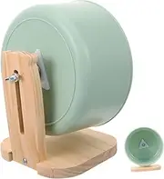 BCOATH Silent Hamster Wheel for Pets Mute Exercise Wheel for Dwarf Hamsters Chinchillas Hedgehogs Smooth Edges Interactive Playtime Cozy Nights