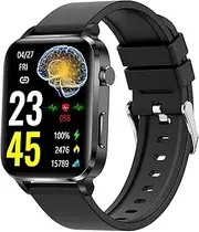 Blood Sugar Monitor Watch | Smart Watch with Blood Glucose Monitor - 1.7 in Touch Screen, Sports Modes, IP68 Waterproof Smart Watch with Blood Glucose Monitor for Daily