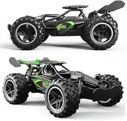 Sagreeny RC Cars G3063R 1:18 Scale 2.4Ghz High Speed Remote Control Car, 15-20 km/h High Speed Racing RC Truck Electric Toy Car for Kids, 1-Pack Black Green