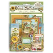 Stamperia Sunflower Art Cards & Tags Collection Card Making Set Floral Paper Set