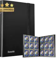 Trading Card Binder 360 Pockets 9-Pocket Side Loading Album for Sports TCG Cards