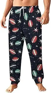 [Generic] Men's Sweatpants, Stars Rugby and Sparkles in Line-18, Polyester Joggers, Sweatpants Jogging Pants for Workout Running