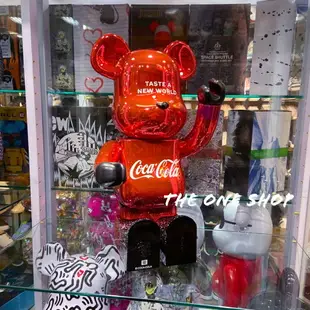 TheOneShop BE@RBRICK Coca Cola 可樂 可口可樂 電鍍可樂 星空可樂 電鍍 庫柏力克熊 1000%