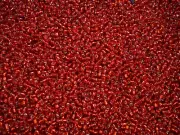 Seed Beads 3mm Red Silver Lined 100g Glass 8/0 DIY Jewellery