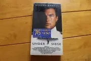 STEVEN SEAGAL - UNDER SIEGE VHS [NEW SEALED] WATERMARK