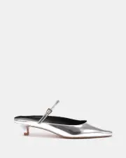 Shelly Shen Melt/Silver Patent Womens Heels 07