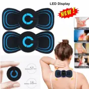 Tens Machine Massagers EMS Full Body Relax Pads Portable Tens Unit Rechargable~~