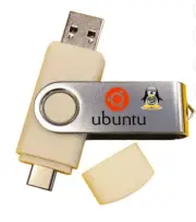 Linux Ubuntu OS for Laptop Desktop Server Bootable Install USB Thumb Drive Stick