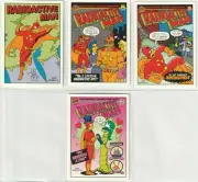 Simpsons Radioactive Man Skybox Matt Groening 1993 Lot of 4 Trading Cards Bongo