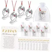 Sets Angel Ornaments for Christmas Tree Metal Angel Ornaments Christmas 10