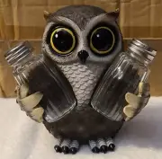 OWL BIRD LITTLE HOOT'S SPICE SALT AND PEPPER SHAKER SET