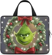 Laptop Case Sleeve Shockproof Computer Carrying Bag Classic Christmas Genie Notebook Case Cover Laptop Bag Water Resistant Computer Cases Tablet Briefcase for Travel Business 12 Inch