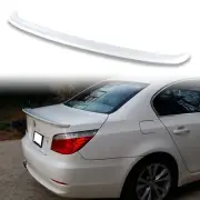 Painted ABS Rear Trunk Spoiler For BMW 5-Series E60 Sedan Alpine White 300 (for: BMW)