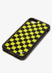 [Wildflower] Yellow Checkers iPhone Case