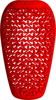 John Doe XTM-3D, shoulder-/elbow-/knee-protectors Level-2 , color: Red , size: Typ-B