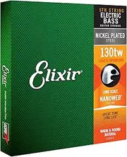 Elixir 15433 Nanoweb Single Bass Medium B .130TW XLong