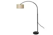 Emitto Floor Lamp Marble Base Black-Grey
